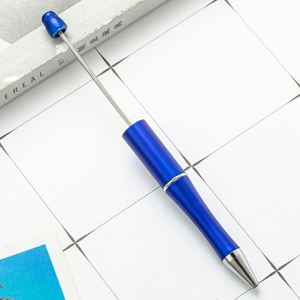 Stylo à bille créatif DIY personnalisé avec perles en plastique torsadées 1,0 mm, multicolores, pour cadeau - Product Image 3