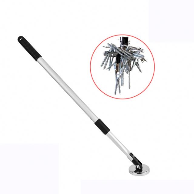 Heavy Duty Aluminum Telescoping Magnetic Pick-Up Tool Tubing With 65 Lbs Ferrite Magnet