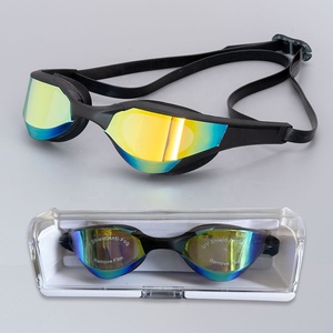 Lunettes de vue d'arène anti-buée de vitesse professionnelle lunettes de <span class=keywords><strong>natation</strong></span> réglables en Silicone étanche pour adulte - Product Image 5