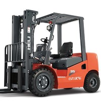 TUV Approved HELI 3.5 Ton CE Timber Processing Forklift with 3-6m Lift Height for Sawmill Yard for Log Feeding
