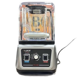 Blender Kabor 2L haute vitesse, blender commercial avec protection anti-éclaboussures pour jus, glace pilée et broyage - Product Image 4