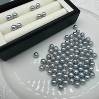 Nouvelles perles naturelles d'eau de mer 4-10 mm, perles de base sans défaut, perles DIY, pendentif, perles en vrac