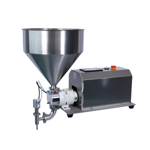 Machine de remplissage semi-automatique à pompe à rotor servo-moteur pour pâtes à haute viscosité, chocolat, sauce chili, pâte de sésame, crème cosmétique - Product Image 2
