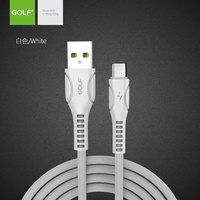 Harga Pabrik Tahan Lama Aksesoris Telepon Mikro Usb untuk Transmisi Data 2.4A Kabel USB Pengisian Cepat