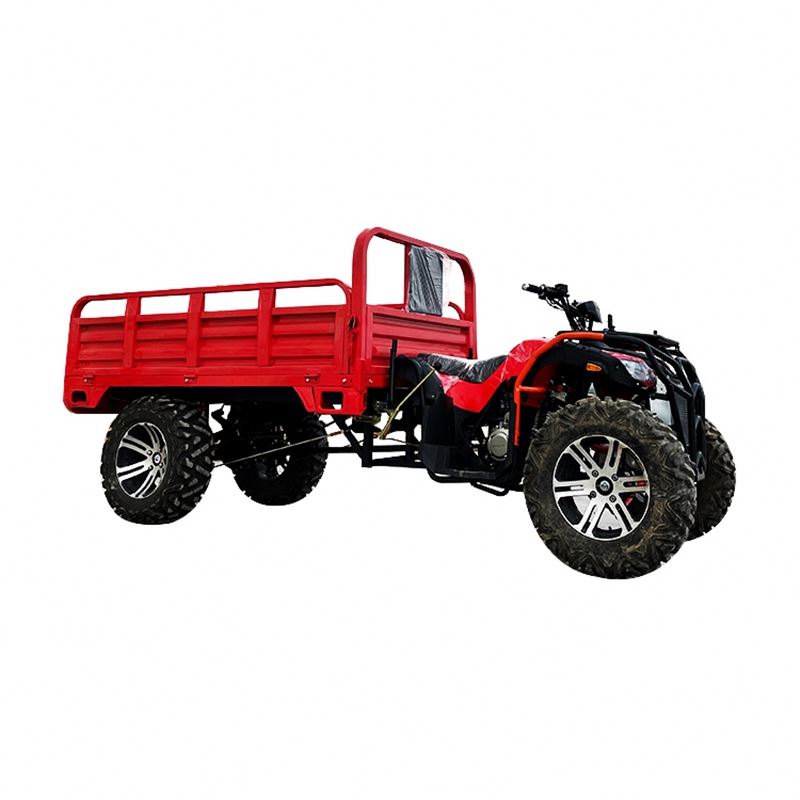 大人のATV4X4農業250CC350CCカーゴファームATVトレーラー付き