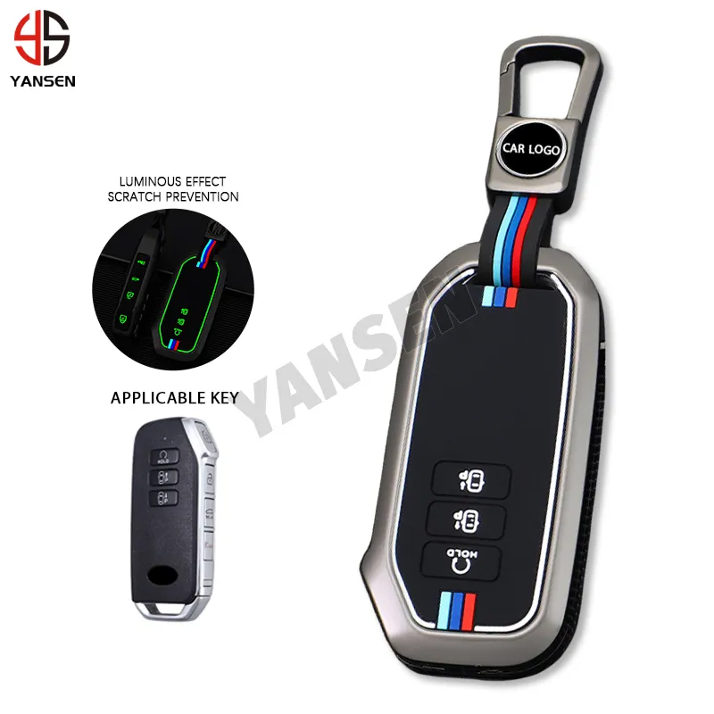 Autosleutel Hoes Omhulsel Voor Kia 2022 Sportage 2023 Niro Hybride 2021 Sorento Mq4 2022 Ev6 Gt-Lijn K8 V6 Fob Accessoires