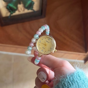 Women's Luxury <b>Watch</b> Fashion <b>Watch</b> with Small Dial New Pearl Bracelet Fashion Alloy <b>Case</b> Niche Simple for Ladies Gift - Product Image 3