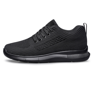 Chaussures de sport pour hommes, augmentant la taille, de haute qualité, légères, respirantes, en tissu tissé, baskets décontractées avec semelle intérieure en PU - Product Image 2