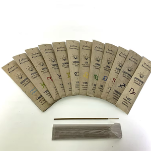 Bâtons d'<span class=keywords><strong>encens</strong></span> faits à la main en bambou, 15 bâtons par paquet, parfum d'aromathérapie, élimination des odeurs, design népalais pour parfumer les plantes d'intérieur - Product Image 4