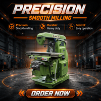 Machine de fraisage verticale à 3 axes CNC XA6132 pour aluminium et fonte, capacité de charge de 0,5 tonne, origine Chine