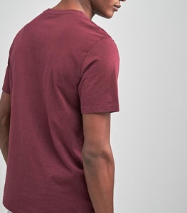 Camiseta lisa de algodón pesado para hombre OEM al por mayor hecha en Pakistán camiseta en blanco - Product Image 3