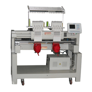 Máquina de Coser Industrial Hecha en China, Máquina de Bordar de 2 Cabezas - Product Image 1