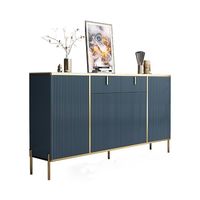 Meuble de rangement moderne en pierre frittée de luxe léger, prix de gros, meuble de salon, buffet décoratif avec grand rangement