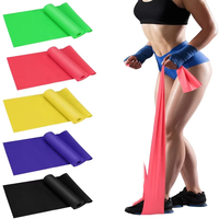 Estiramiento elástico Yoga Therabands entrenamiento gimnasio en casa bandas de ejercicio Fitness bandas de resistencia entrenamiento fisioterapia personalizado
