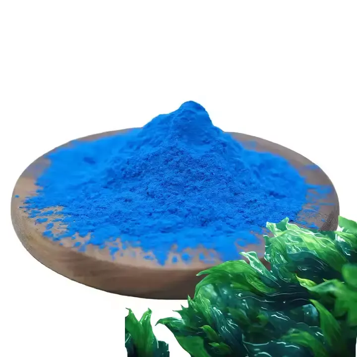 Cung cấp tinh khiết tự nhiên E 18 phycocyanin màu xanh Spirulina bột Chất lượng cao Spirulina bột