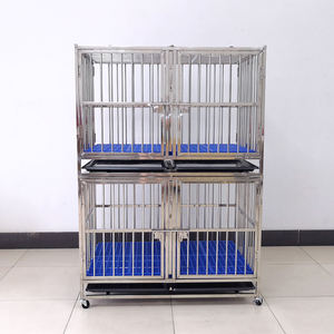 Chenil pour chien en acier inoxydable lourd pour l'extérieur, soudé, écologique, pour la course - Product Image 6