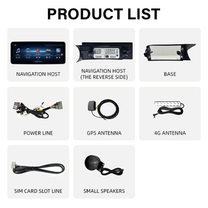 Écran de voiture Android 12,3'' pour <span class=keywords><strong>Mercedes</strong></span>-Benz Classe C 4.5 W204, 2400x900+2K, <span class=keywords><strong>GPS</strong></span>, 8 Go de stockage, Android Auto, CarPlay, 4G WIFI - Product Image 3