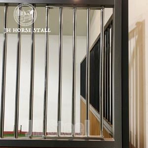 बिक्री के लिए यूरोप लक्जरी आधुनिक फ्रेम स्टील आंतरिक बांस लकड़ी बोर्ड घोड़ा स्थिर - Product Image 4