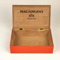 Boîte à cigares en bois de cèdre haute brillance avec charnière en métal doré, logo personnalisé pour boutique de tabac, emballage cadeau premium pour cigares
