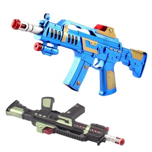 Pistolet jouet électrique avec lumières et musique pour garçons de 8 à 13 ans, fonctionne sur piles, modèle éducatif 383 - Product Image 2