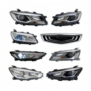 YUCHI Original Headlight for Geely Coolray Led Headlight Geely Binyue Auto Lighting Systems <b>Car</b> Headlamp - Product Image 2