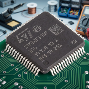 ไมโครคอนโทรลเลอร์แขน LQFP-64 STM32F103RBT6-32BIT MCU Cortex M3แฟลช20KB 128K - Product Image 2