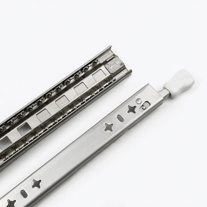 SS2053LK carril deslizante resistente 53 ancho acero inoxidable 304 con función de bloqueo, impermeable y a prueba de óxido - Product Image 3