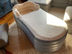 Chufang 2m PVC Gonflable Adulte Baignoire Portable Conception Utilisation Intérieure <span class=keywords><strong>Spa</strong></span> Baignoire Maison Salle De Bains Hôtel Séjour Baignoire Gonflable - Product Image 6