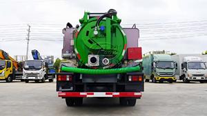 New ISUZU sewer cleaning vacuum truck with strong suction & high pressure popular in Africa and Southeast Asia - Product Image 6