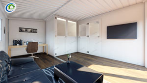 Maison préfabriquée légère en acier à panneaux sandwich extensibles moderne pour <span class=keywords><strong>villa</strong></span>, complexe hôtelier, <span class=keywords><strong>location</strong></span> de vacances - Product Image 2