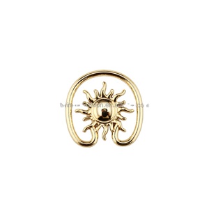 Chất lượng cao của phụ nữ Bikini khóa mới nhất Vàng u-ring thiết kế với thời trang Shell <span class=keywords><strong>Shape</strong></span> trang trí kim loại đồ lót khóa - Product Image 3