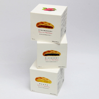Boîte en papier kraft de conception moderne boîte cadeau de cuisson de gâteau personnalisée avec impression UV blanche emballage alimentaire personnalisé production de logo