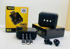 Nuevos Auriculares Inalámbricos para Juegos <span class=keywords><strong>M88</strong></span> Plus TWS 5.2 IPX4 Resistentes al Agua Sonido Estéreo HIFI Micrófono con Reducción de Ruido Android/iOS 1200mAh 3-5 - Product Image 6