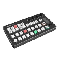 "MYTECH Mini commutateur/mélangeur vidéo 8 canaux avec USB pour caméra PTZ Streaming et boîtier"