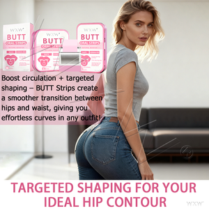 Tiras Orales Personalizadas para Glúteos, Tiras para Optimizar la Proporción Cintura-Cadera, Tiras para Levantar la Línea de la Cadera, Suplementos para la Salud - Product Image 5