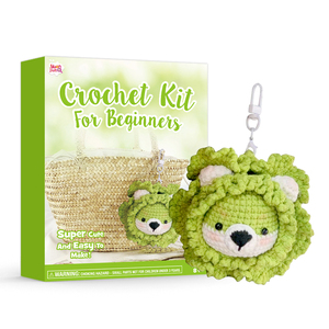 Learn to Animal Crochet Kit <b>for</b> <b>Beginners</b> Crochet <b>Set</b> With Step-By-Step Video Tutorials DIY <b>Knitting</b> Supplies Kids Adults - Product Image 1