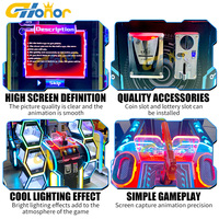 Jeu de simulateur de tir de machine d'arcade de vente chaude de centre commercial roi des armes à feu jeu d'intérieur