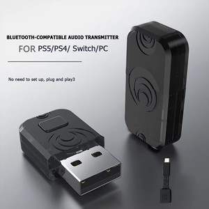 Receiver USB dongle không dây adapter USB không dây <span class=keywords><strong>Bluetooth</strong></span> tương thích âm thanh Transmitter Receiver đối với Nintendo Switch ps5 <span class=keywords><strong>PS4</strong></span> PC - Product Image 5