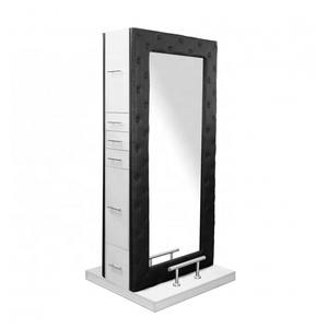 Miroirs muraux pour <span class=keywords><strong>salon</strong></span> <span class=keywords><strong>de</strong></span> <span class=keywords><strong>coiffure</strong></span>, miroir <span class=keywords><strong>de</strong></span> décoration acrylique doux, modèles pour barbier - Product Image 3