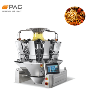 Báscula combinada automática multicabezal de 10 cabezales, tolva de 1,6 l y 2,5 L, SUS 304, para productos químicos, alimentos, tapado de sellado eléctrico - Product Image 1