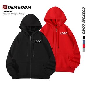 Sudadera con Capucha para Hombre, Personalizable con Logotipo, Tejido Resistente de 420 g/m², Poliéster y Algodón, Estilo Urbano, Sudadera con Cremallera, Ropa Deportiva - Product Image 3
