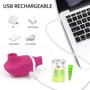 MELO Sucking <b>Vibrator</b> 7 Speeds Nipple Sucking Tongue <b>Vibrating</b> Sex Oral Licking G Spot Stimulation Clitoral Sex Toys for Women% - Product Image 5