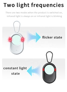 T02 เครื่องตรวจจับกล้องขนาดเล็กอัจฉริยะ เครื่องตรวจจับอินฟราเรดป้องกันการแอบมอง ความไวสูง ขนาดกะทัดรัด แบบพกพา อุปกรณ์ป้องกันความเป็นส่วนตัวและความปลอดภัย - Product Image 2