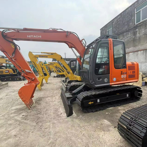 รถขุดตีนตะขาบมือสอง8ตันของญี่ปุ่น HITACHI ZX80มือสอง - Product Image 1