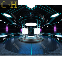Surface solide en acrylique de taille personnalisée, Restaurant, discothèque, Bar à vin, illuminé par Led, Design de comptoir de Bar