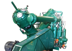 Compresseur d'air industriel puissant HV-60S, alimenté par courant alternatif, refroidi par eau, sans huile, à piston, multi-étages, faible bruit, haute performance - Product Image 3