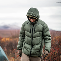 Veste d'hiver de chasse camouflage pour homme de haute qualité, légère, coupe-vent, avec capuche