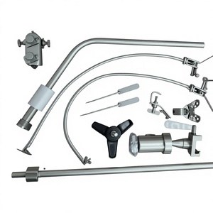 Juego Completo de Retractores Cerebrales LEYLA para Cirugía General y de Columna Vertebral, Brazos Flexibles de Acero Inoxidable, Rectos/Curvos, Clase I 1 - Product Image 1