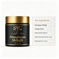 Résine de Shilajit Pur de l'Himalaya OEM avec plus de 85 Oligo-éléments et Acide Fulvique pour l'Énergie, la Force et le Soutien Quotidien de la Vitalité
