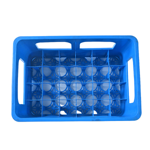 Bán buôn Chất lượng cao nhựa rượu bia chai Crate Stackable 24 chai bia Crate - Product Image 5